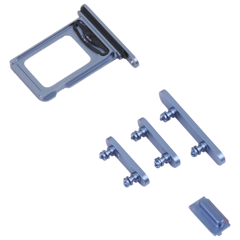 SIM Card Tray for iPhone 14/14 Plus Single Card Version Blue Ori