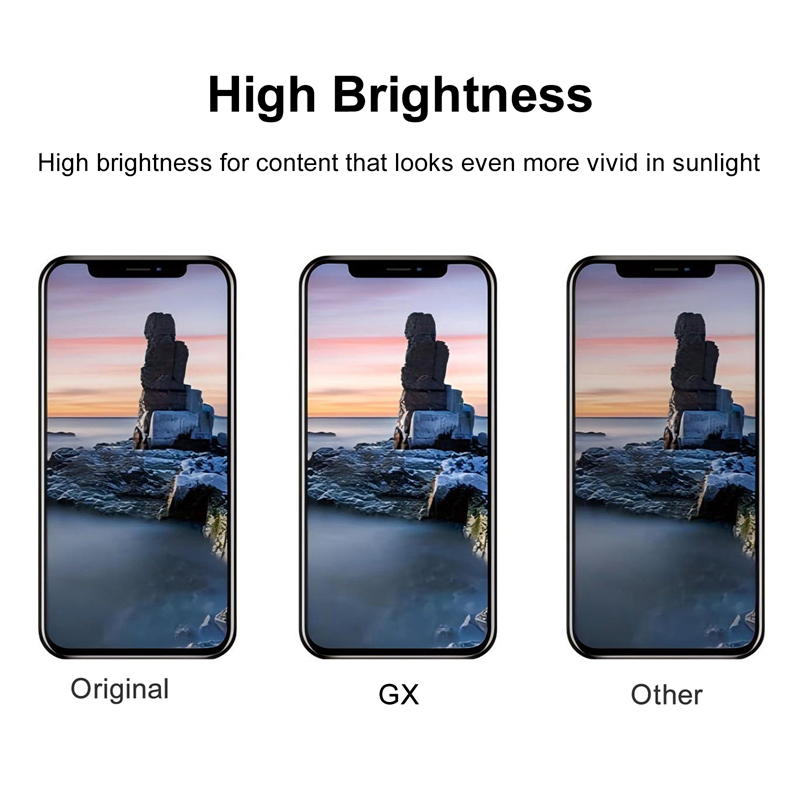 Screen Replacement for iPhone 14 Plus IC Removable Version GX Soft OLED Black HQ