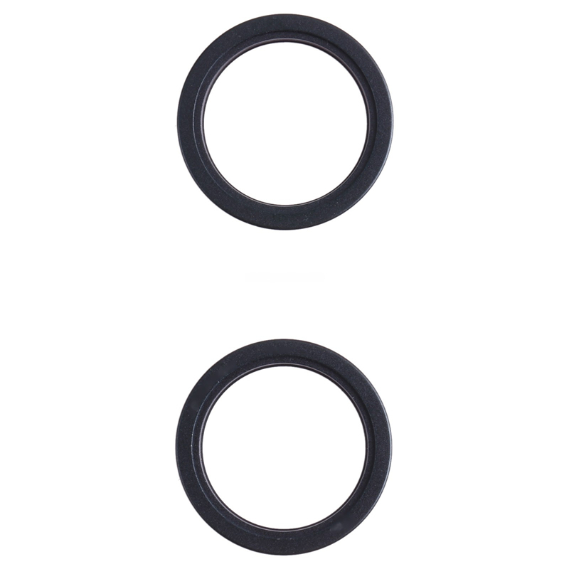No Need Grinding Rear Camera iron Ring Bezel for iPhone 13 6.1"/13 Mini 5.4" Black OEM 2pcs in one set
