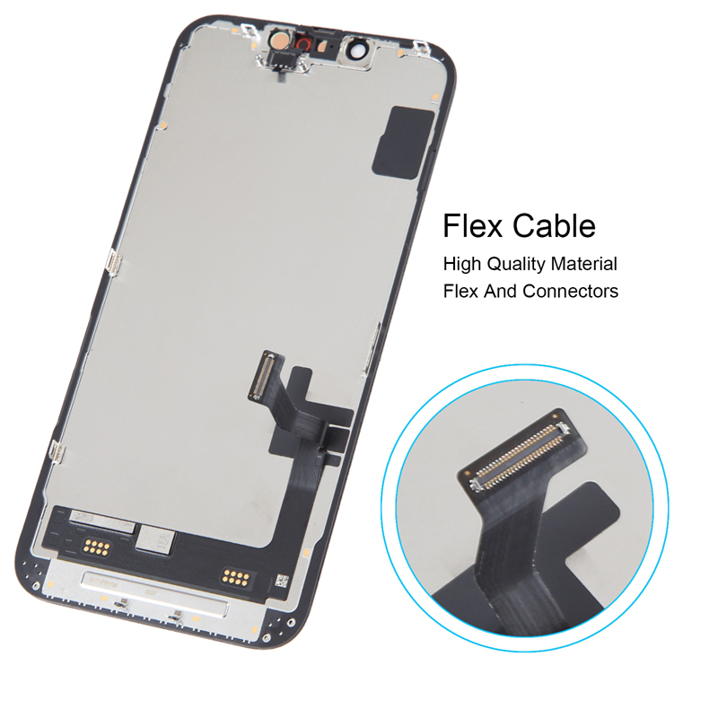 Screen Replacement for iPhone 14 GX Hard OLED Black HQ