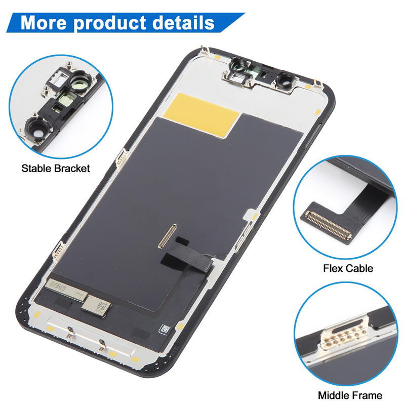Screen Replacement for iPhone 13 Mini 5.4" ZY Black Incell