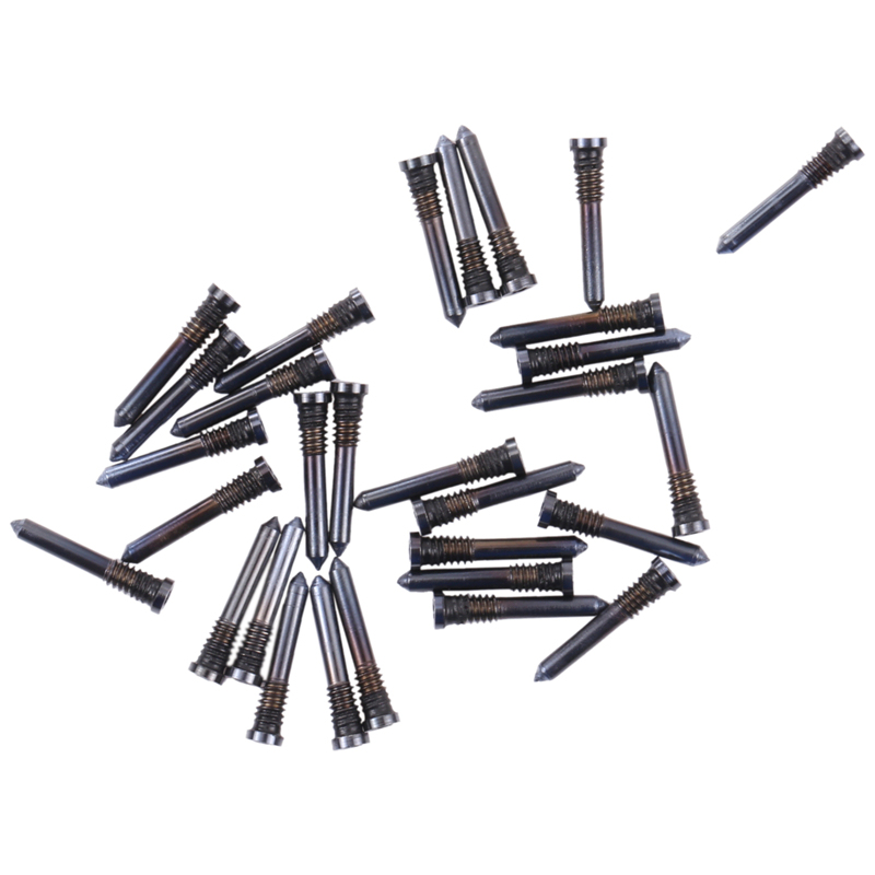 Bottom Screws for iPhone X/XR/XS/XS Max/11/11 Pro... Black Ori 2pcs in one set