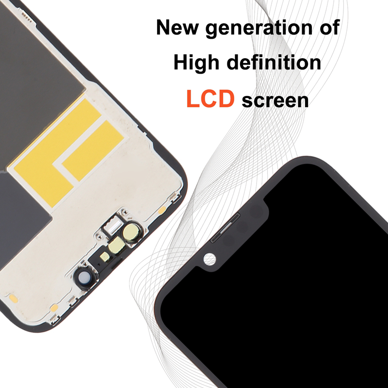 Screen Replacement for iPhone 13 Pro 6.1" IC Removable Version RJ Black Incell