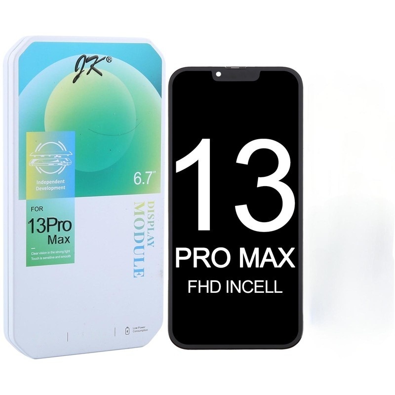 Screen Replacement for iPhone 13 Pro Max 6.7" IC Removable Version JK Black Incell