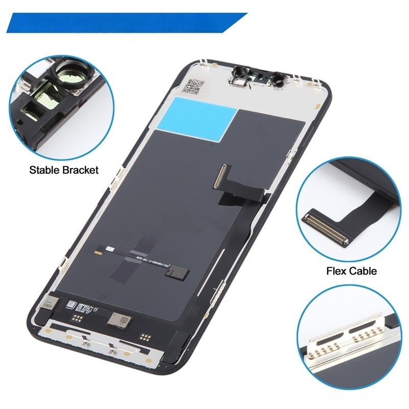 Screen Replacement for iPhone 13 Pro Max 6.7" IC Removable Version JK Black Incell