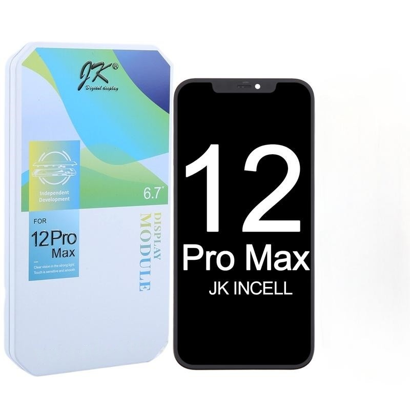 Screen Replacement for iPhone 12 Pro Max IC Removable Version JK Black Incell