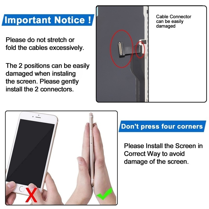 Screen Replacement for iPhone 12 Pro Max IC Removable Version JK Black Incell