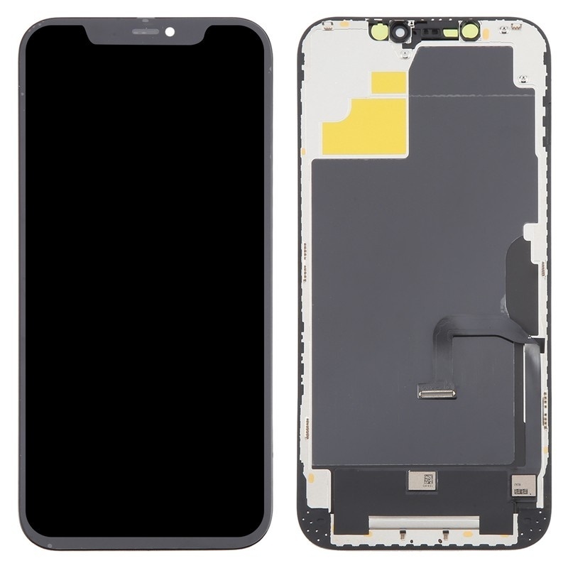 Screen Replacement for iPhone 12 Pro Max Big Notch Screen Version ZY Black Incell