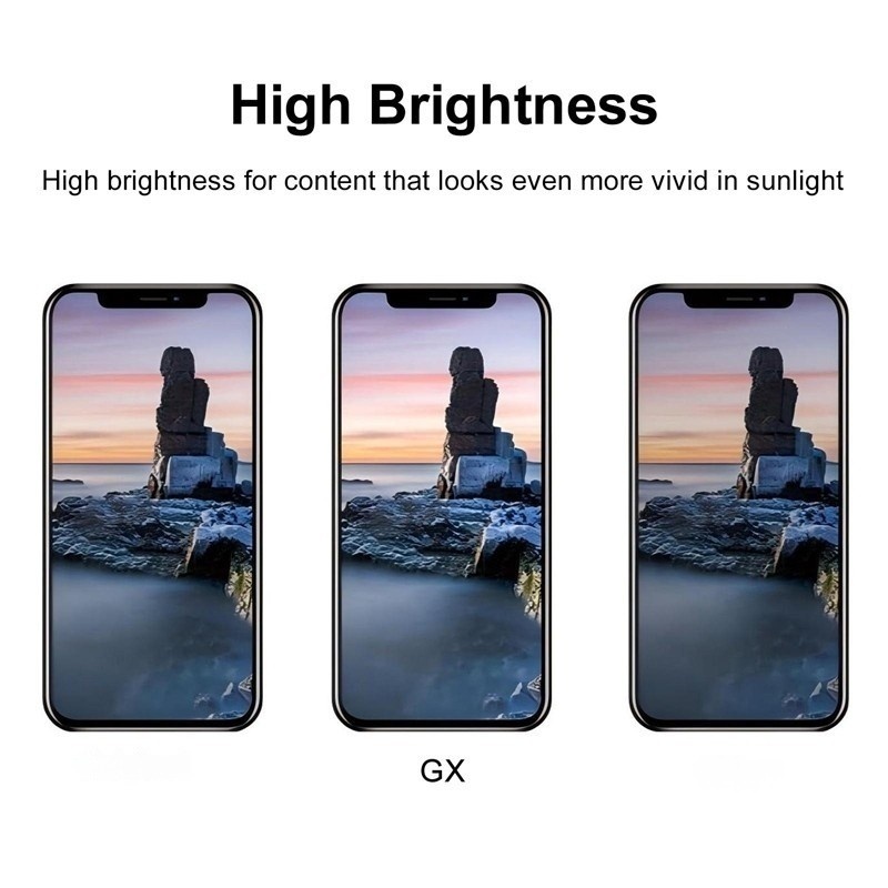 Screen Replacement for iPhone 12 Pro Max IC Removable Version GX Soft OLED Black HQ