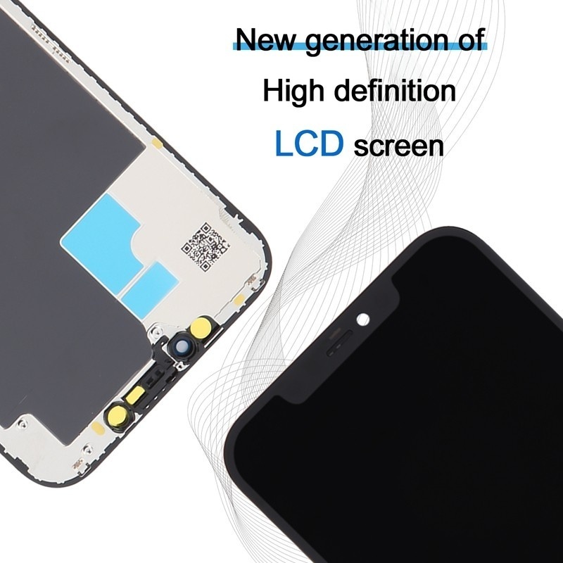 Screen Replacement for iPhone 12 Pro Max IC Removable Version JK Black Incell