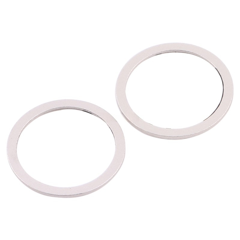 No Need Grinding Rear Camera iron Ring Bezel for iPhone 12/12 Mini OEM 2pcs in one set