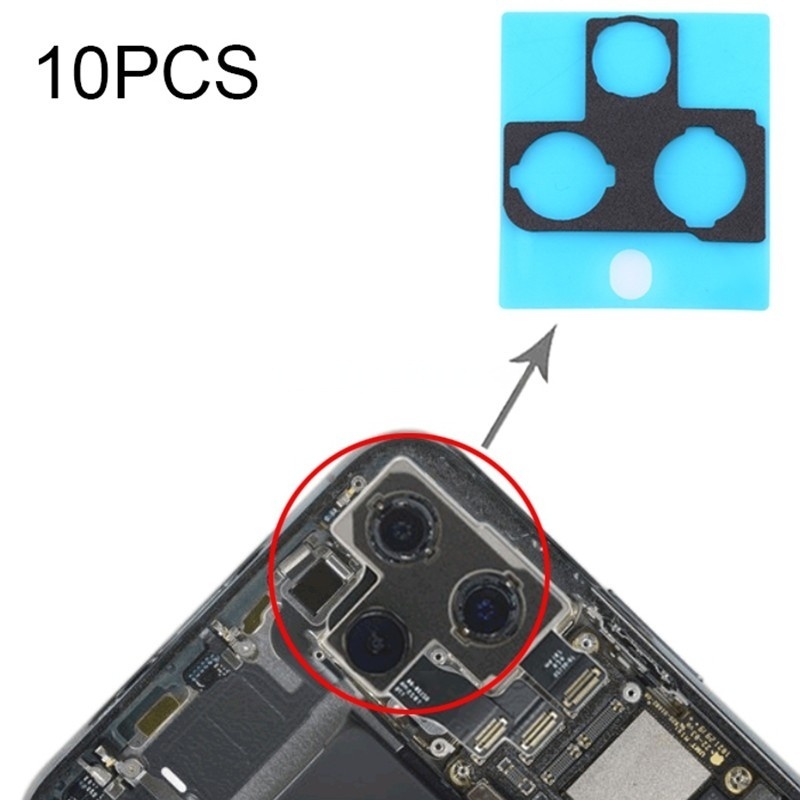 10Pcs Back Camera Anti-dust Foam Gasket for iPhone 11 Pro/11 Pro Max Ori