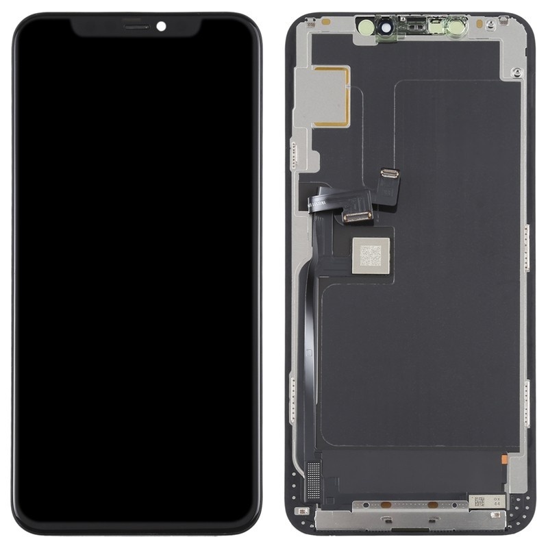 Screen Replacement for iPhone 11 Pro Max IC Removable Version Hard OLED Black HQ