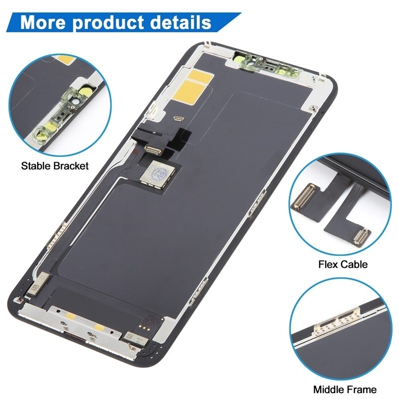 Screen Replacement for iPhone 11 Pro Max HL Black Incell