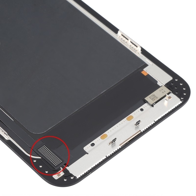 Screen Replacement for iPhone 11 Pro Max IC Removable Version Hard OLED Black HQ