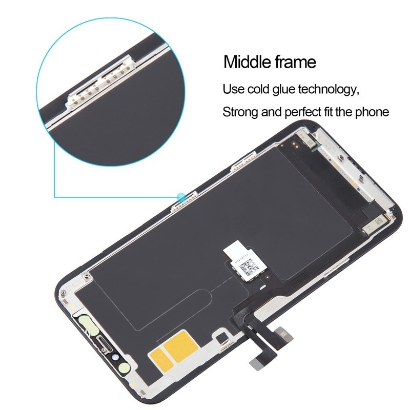 Screen Replacement for iPhone 11 Pro Soft OLED Black HQ