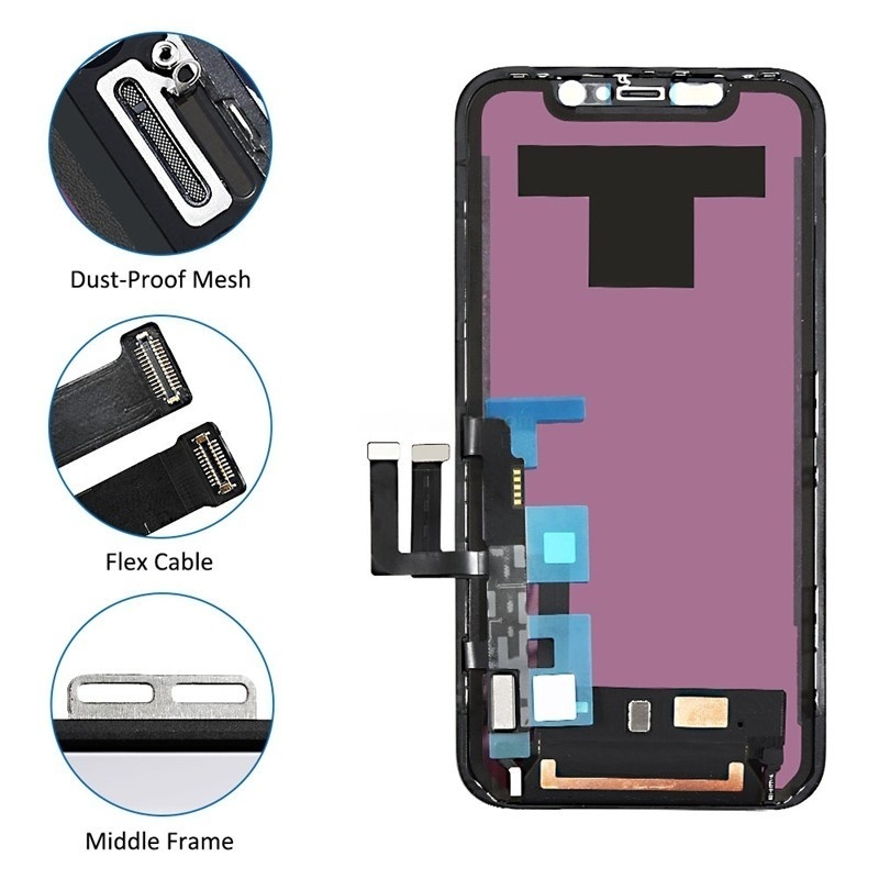 Screen Replacement for iPhone 11 DKH Black Ori