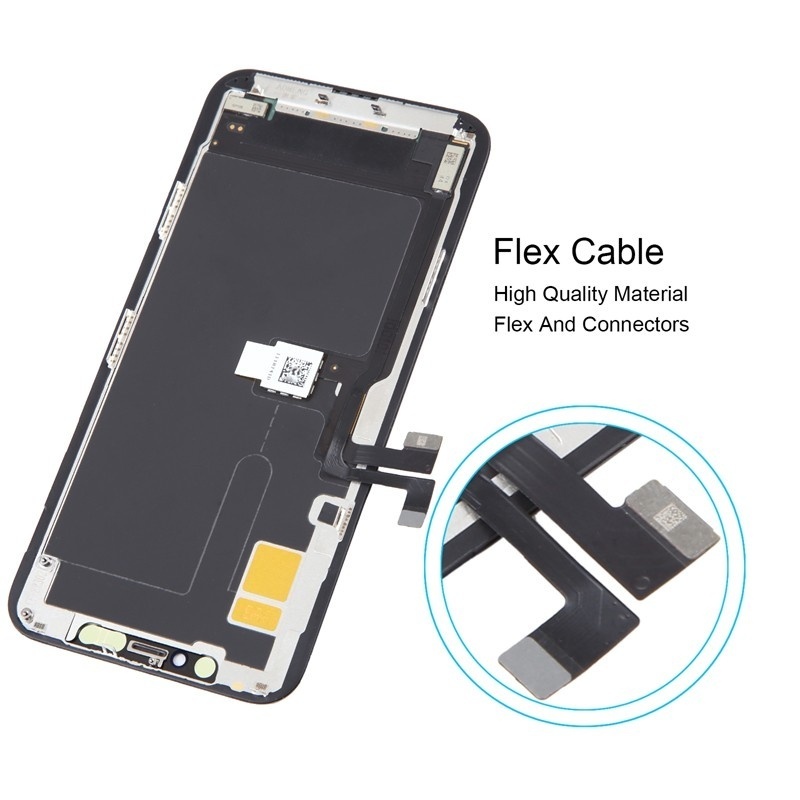 Screen Replacement for iPhone 11 Pro Soft OLED Black HQ