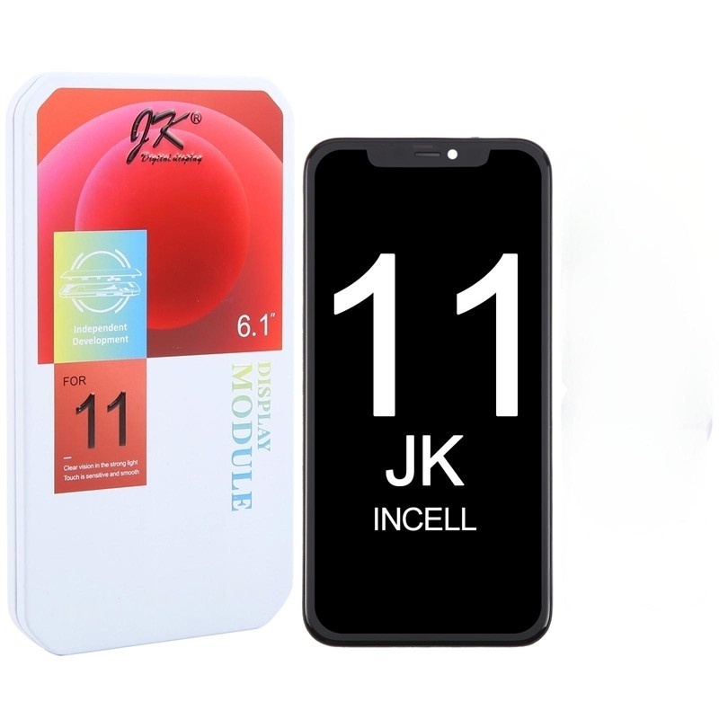 Screen Replacement for iPhone 11 IC Removable Version JK Black Incell