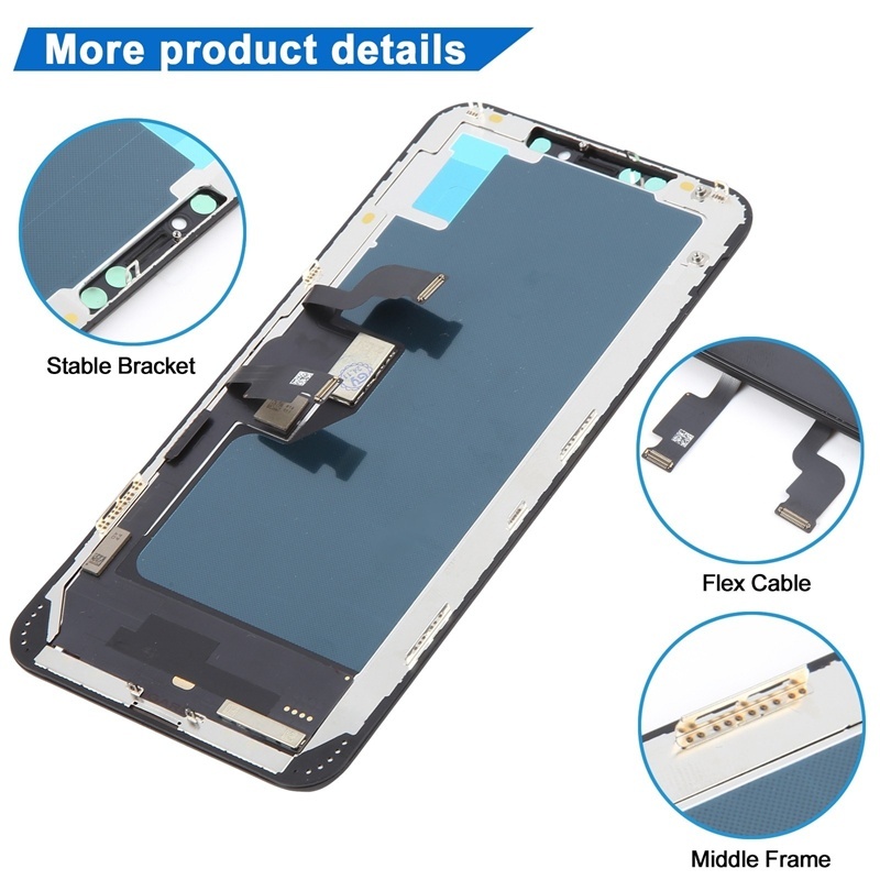 Screen Replacement for iPhone XS Max Black Incell