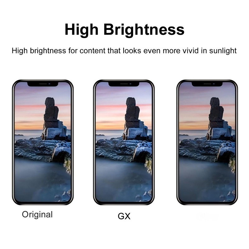 Screen Replacement for iPhone XS Max GX Hard OLED Black HQ