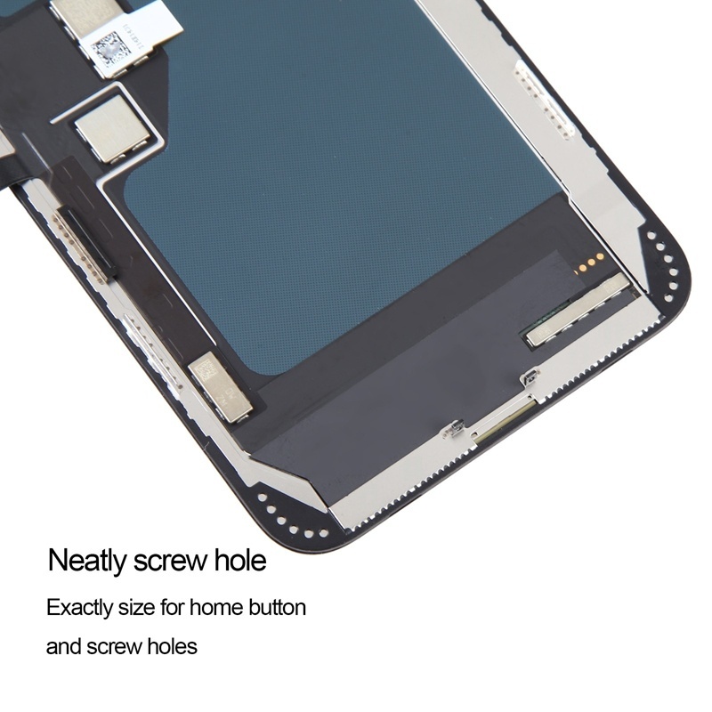 Screen Replacement for iPhone XS Max Soft OLED Black HQ