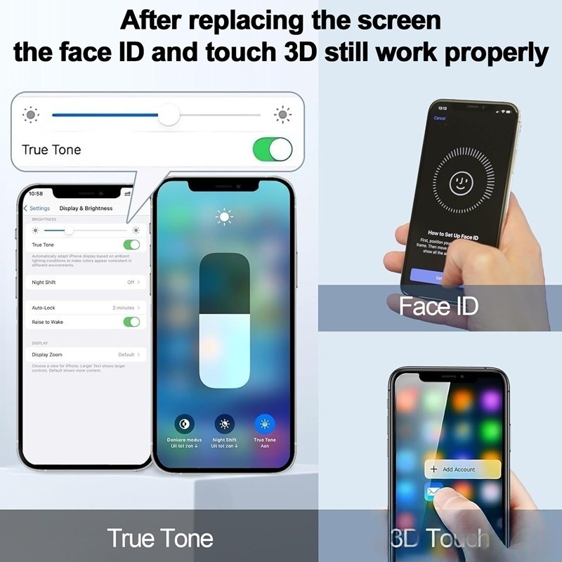 Screen Replacement for iPhone 11 IC Removable Version JK Black Incell