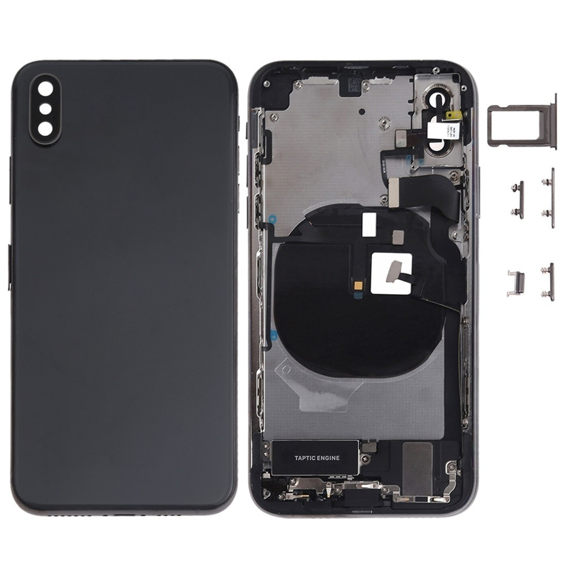 Back Cover Assembly for iPhone XS HQ (Black)