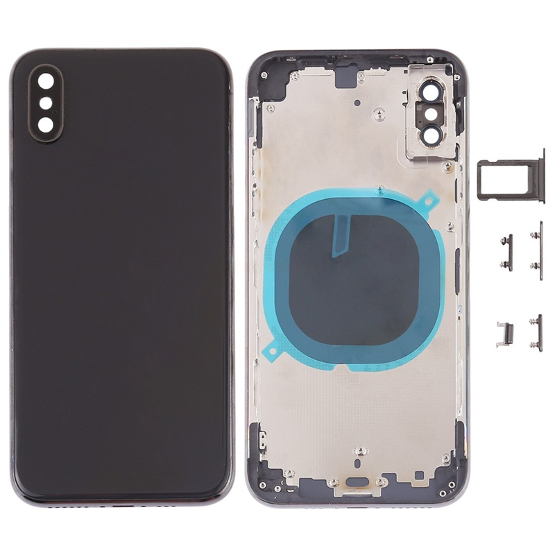 Back Cover  only  for iPhone XS HQ (Black)
