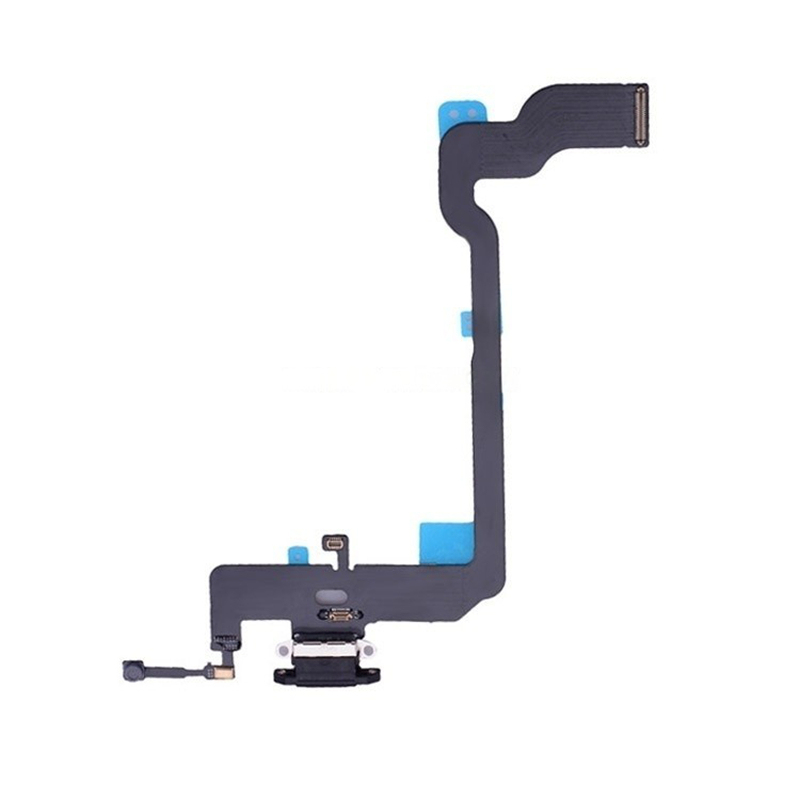 Charging Port Flex Cable for iPhone XS Black Original