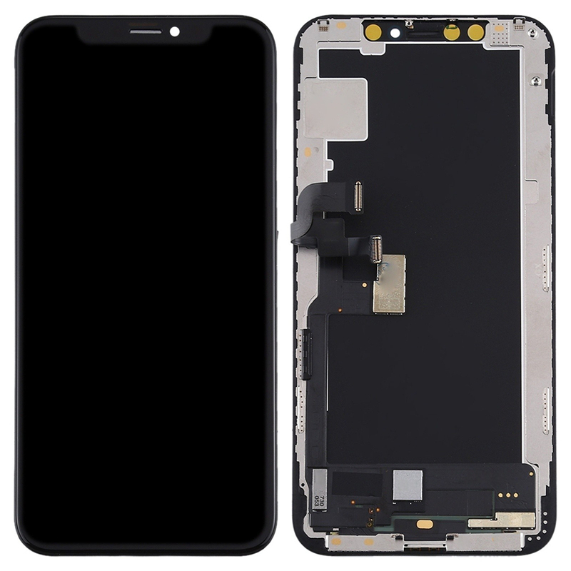 Screen Replacement for iPhone XS GX Hard OLED Black HQ