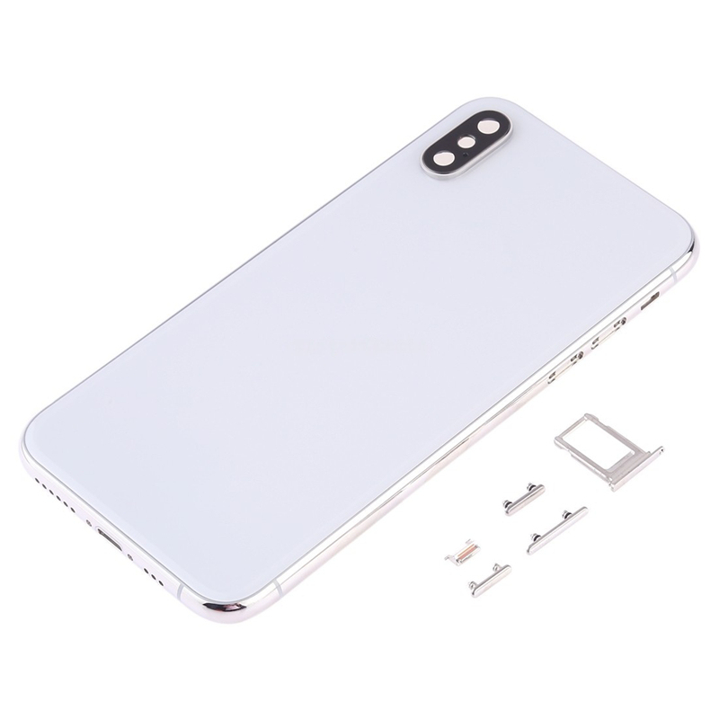 Back Cover only for iPhone XS HQ (White)