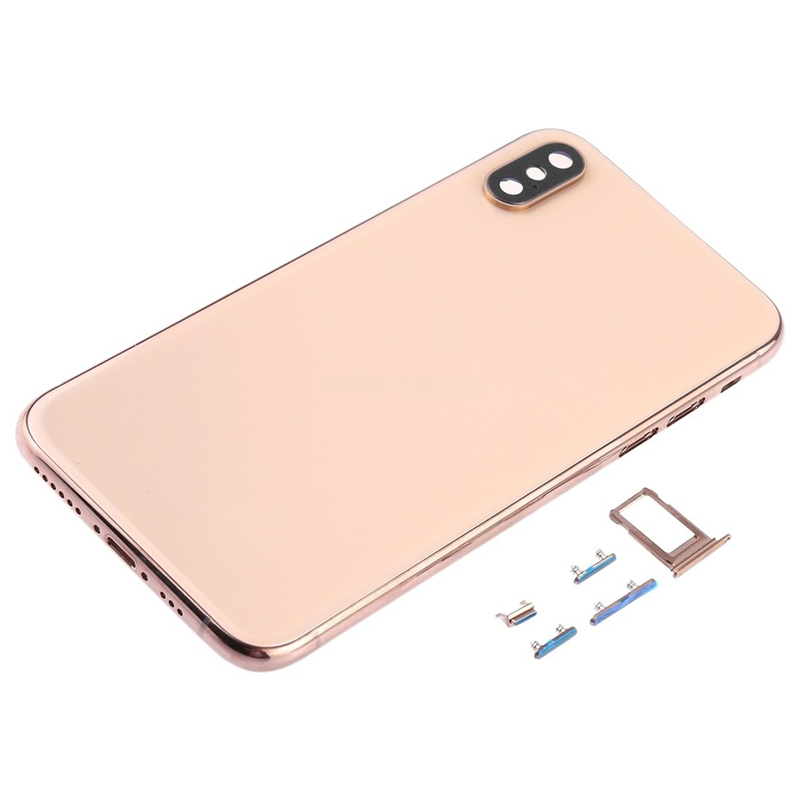 Back Cover only for iPhone XS HQ (Gold)