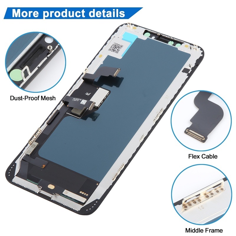 Screen Replacement for iPhone XS Max JK Black Incell