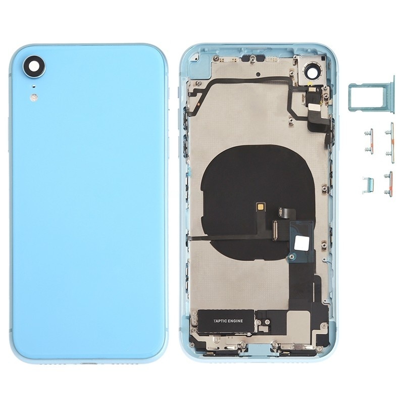 Back Cover Assembly for iPhone XR HQ (Blue)