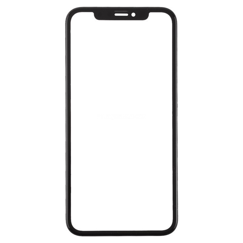 Glass Lens + OCA for iPhone XR Black OEM