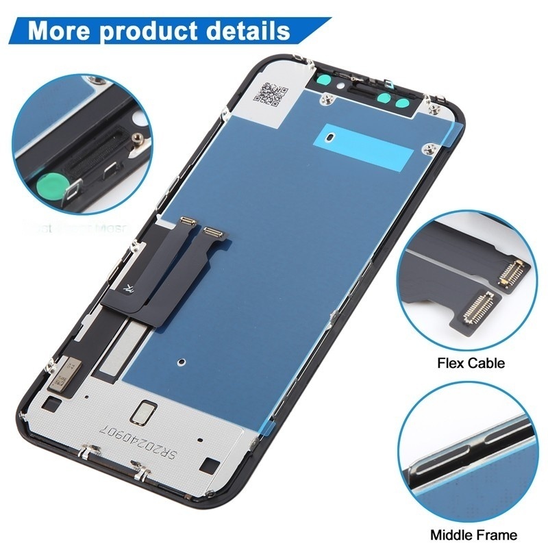 Screen Replacement for iPhone XR JK Black Incell
