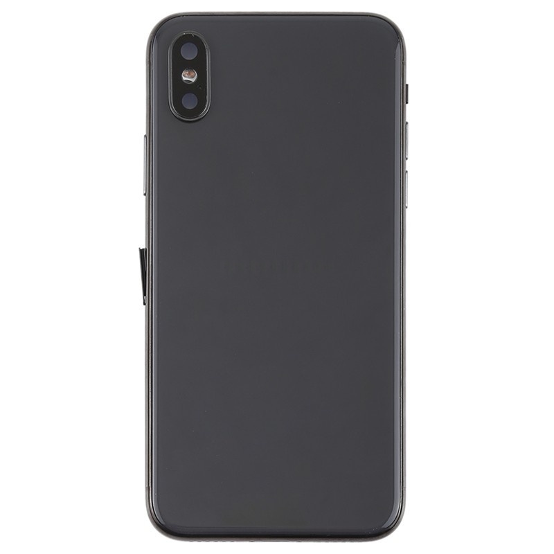 Back Cover Assembly  for iPhone X HQ (Black)
