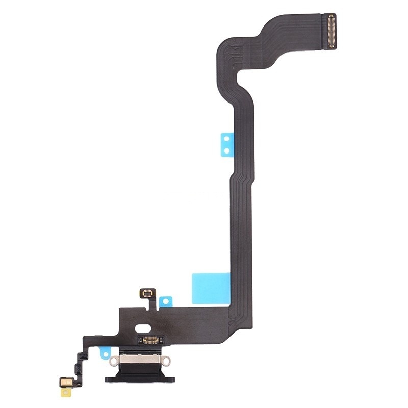Charging Port Flex Cable for iPhone X Black Original