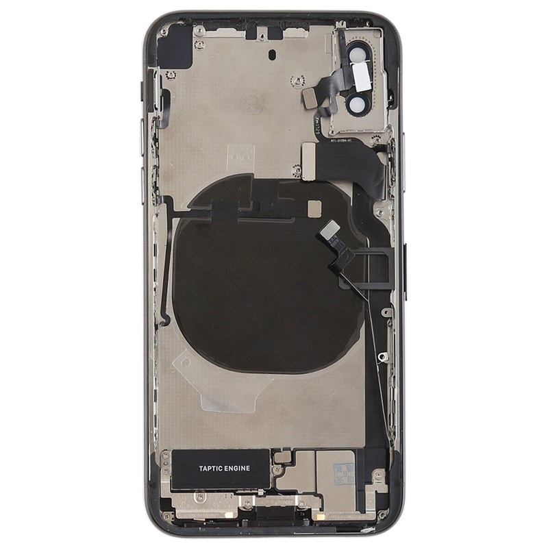 Back Cover Assembly  for iPhone X HQ (Black)