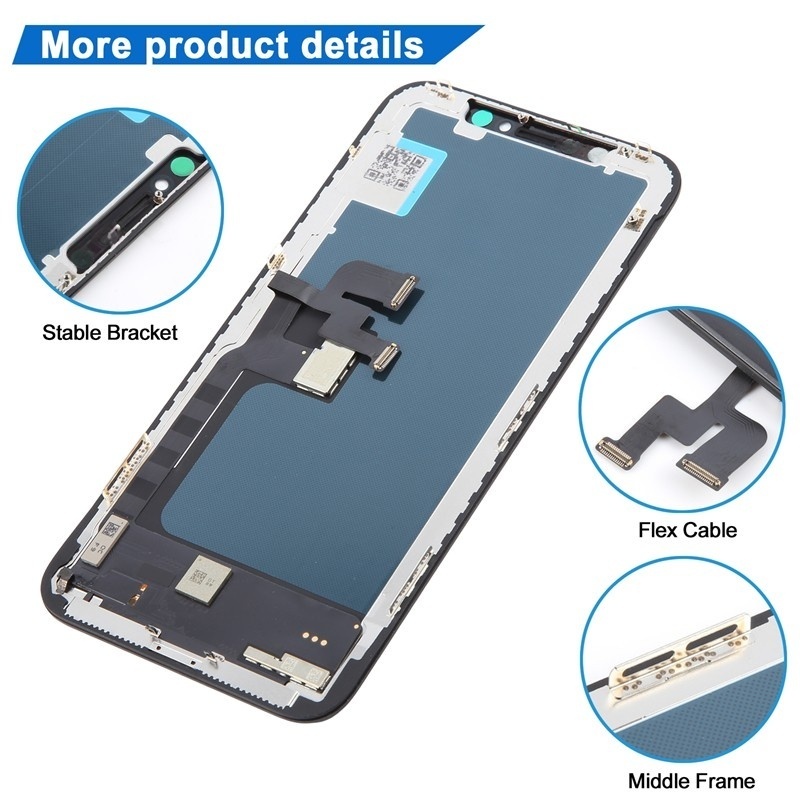 Screen Replacement for iPhone X Black Incell