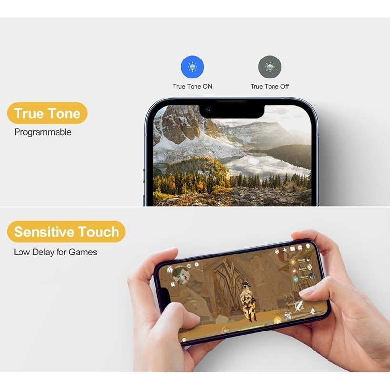 Screen Replacement for iPhone X GX Hard OLED Black HQ