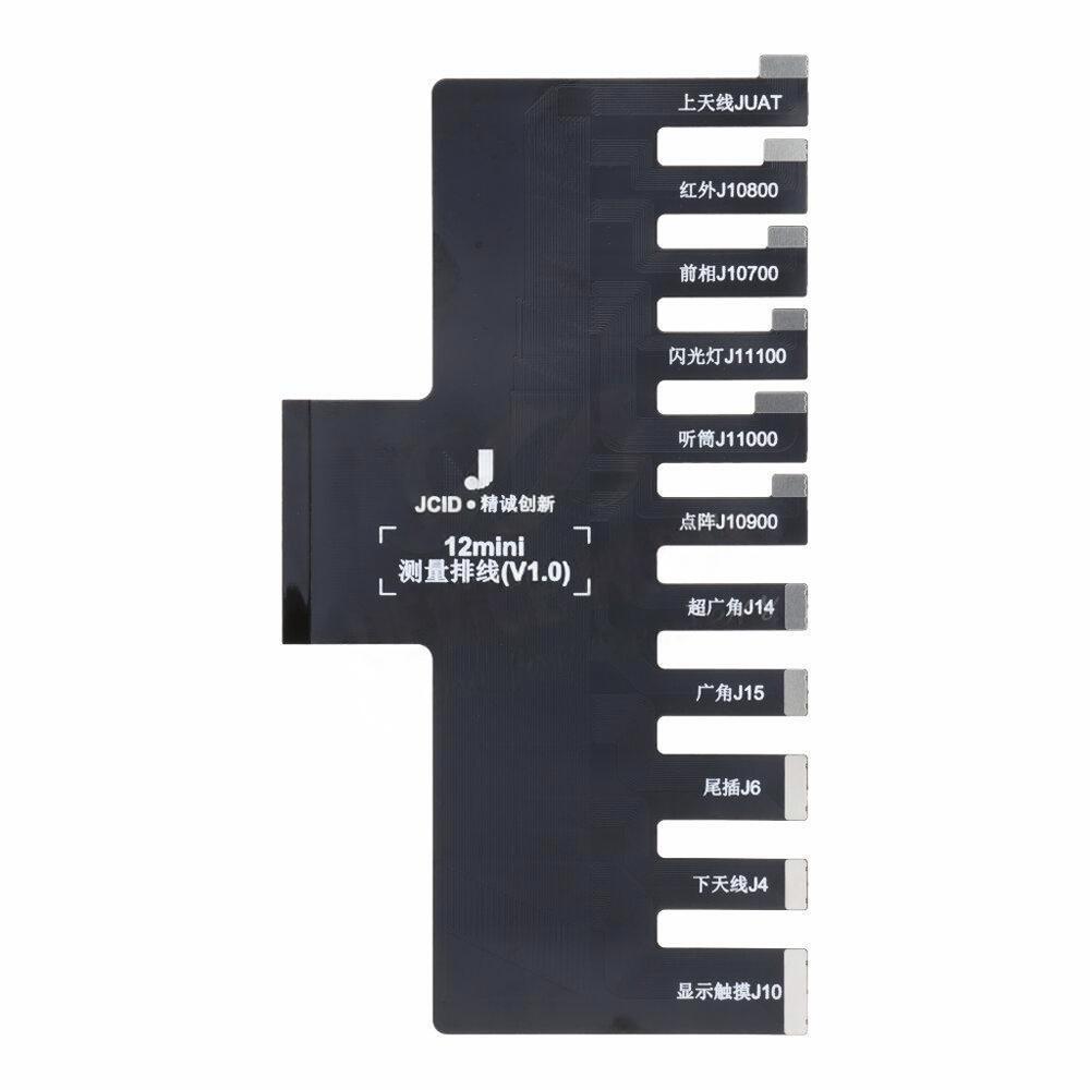 JC D11 Antenna/Camera/Dot Projector/Flash/Touch/Display/Tail Plug Test Cable V1.0 for iPhone 12 Mini
