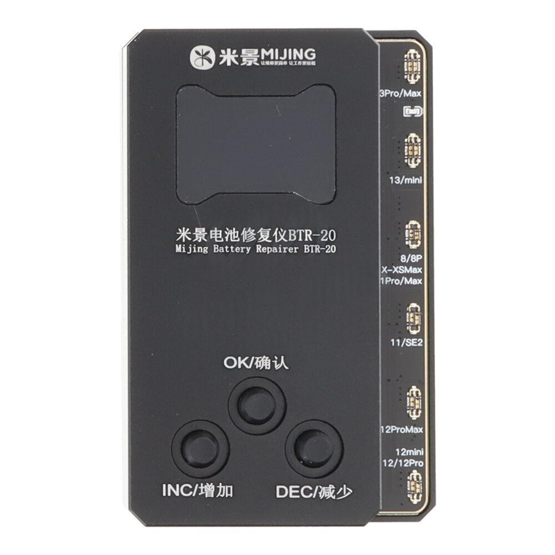 Mijing BTR-20 Battery Repair Instrument with iPhone 8-13 Series Battery Small Board