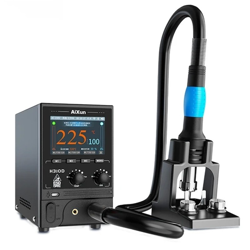 Aixun H310D 1000W Intelligent Digital Display Hot Air Gun Soldering Station 220V EU Adapter