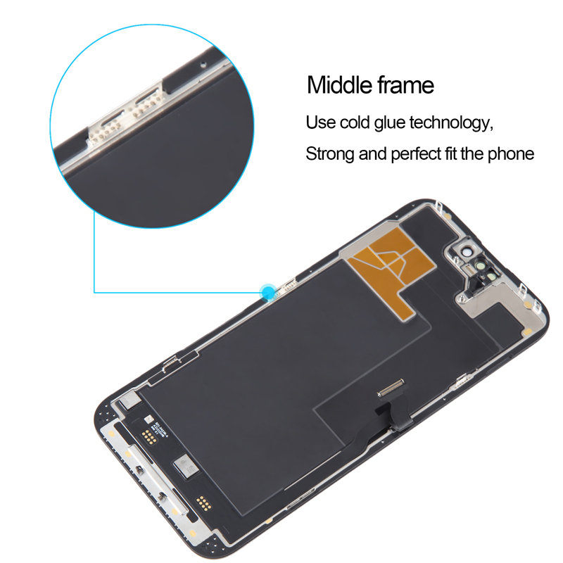 Screen Replacement for iPhone 14 Pro Max IC Removable Version GX Hard OLED Black HQ