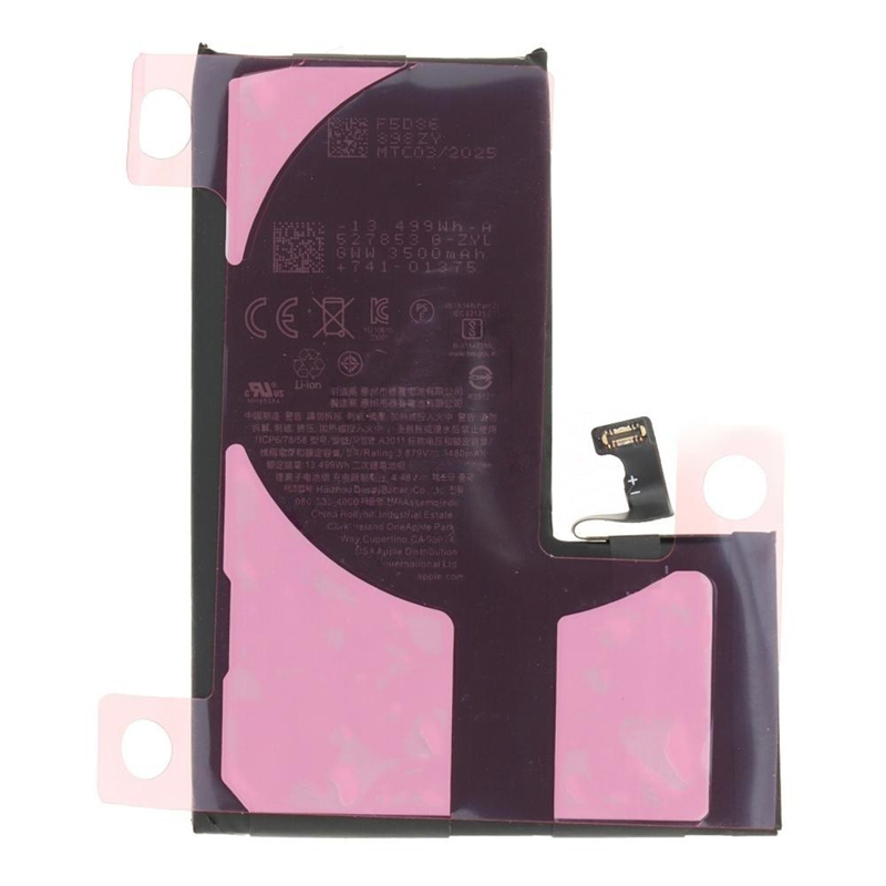 Genuine Diagnosable  Battery for iPhone 15  Pro Battery Health 100% OEM without Logo