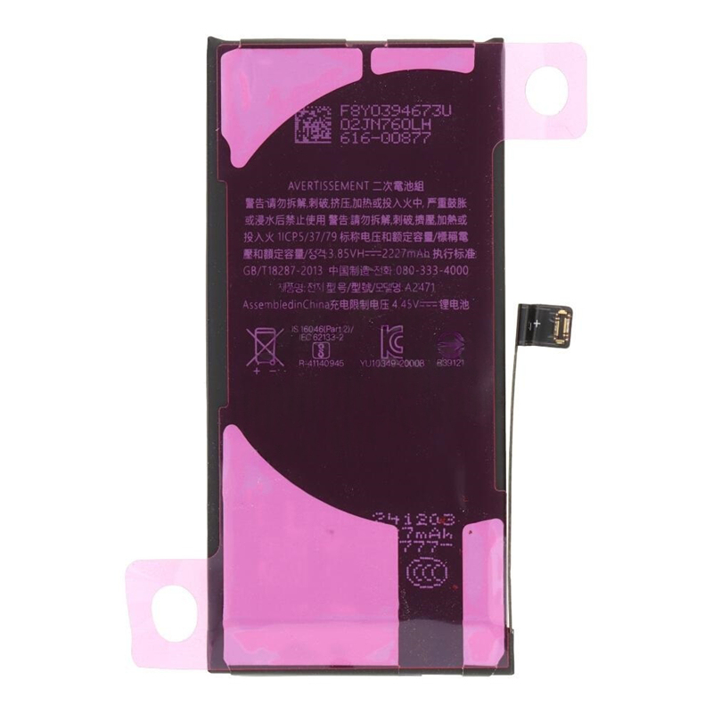 Genuine Diagnosable  Battery for iPhone 12 Mini  Battery Health 100% OEM without Logo
