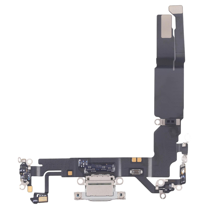 Charging Port Flex Cable for iPhone 17 Black Premium