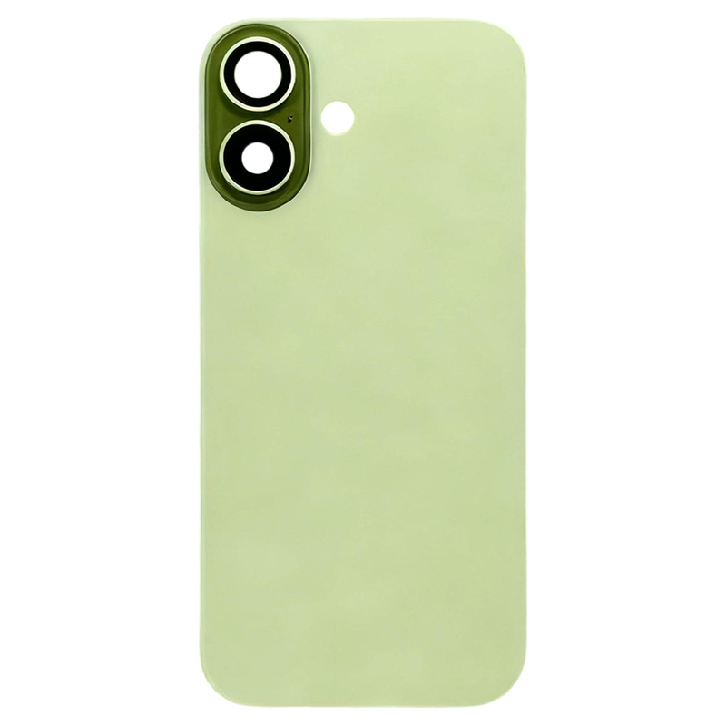 Battery Door + Back Camera Lens and Bezel with Magnetism Ring+Metal Plate for iPhone 17 Sage HQ